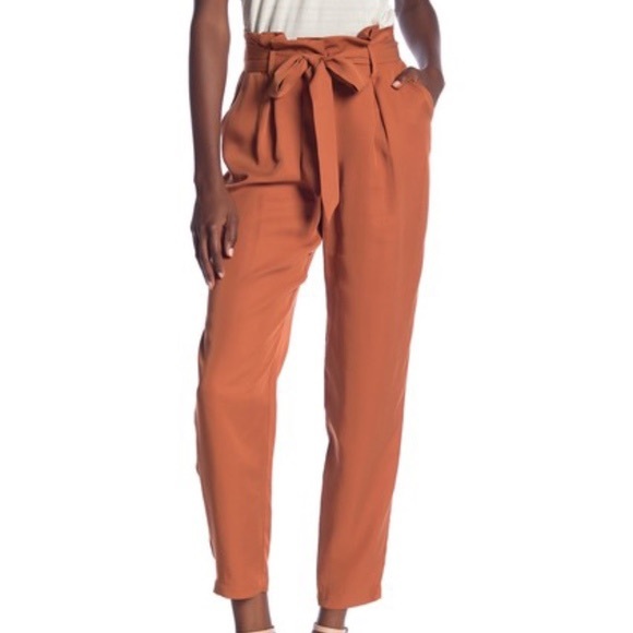 Sienna Sky Pants & Jumpsuits | Nwt Sienna Sky Paper Bag Waist Pants Xs | Poshmark